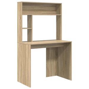 vidaXL Schreibtisch Sonoma-Eiche Holzwerkstoff 91 x 50 x 149 cm