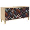 vidaXL TV-Schrank OMMEN 102 x 33 x 50 cm Sonoma Holzwerkstoff