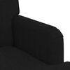 vidaXL Sofa Set 2 pcs Schwarz 144 x 80 x 85 cm Stoff