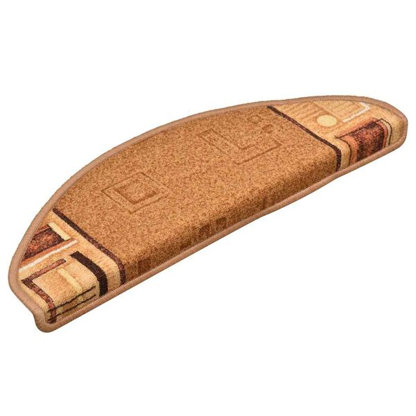 vidaXL Stufenmatten Selbstklebend 10 Stk. 65x21x4 cm Beige