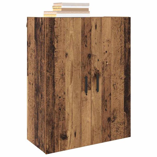 vidaXL Wandschrank Altholz 69,5 x 34 x 90 cm Holzwerkstoff