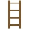 vidaXL B&uuml;cherregal/Raumteiler Honigbraun 60x35x125cm Massivholz Kiefer