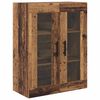 vidaXL Highboard mit Schubladen 2 pcs Altholz Holzwerkstoff