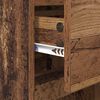 vidaXL Nachttisch mit Schubladen Altholz 40 x 35 x 70 cm Holzwerkstoff