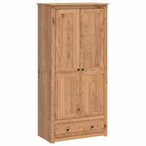 vidaXL Kleiderschrank PANAMA Honig 88,5 x 50 x 185 cm