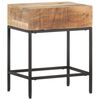 vidaXL Beistelltisch 40x30x50 cm Raues Mango-Massivholz