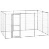 vidaXL Outdoor-Hundezwinger Verzinkter Stahl 7,26 m&sup2;