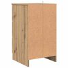 vidaXL Nachttisch Artisan-Eiche 38 x 38 x 66 cm Holzwerkstoff