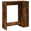 vidaXL Bartisch mit Regal R&auml;uchereiche 101x40x103,5 cm Holzwerkstoff