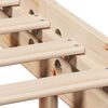 vidaXL Massivholzbett ohne Matratze 120x190 cm Kiefernholz