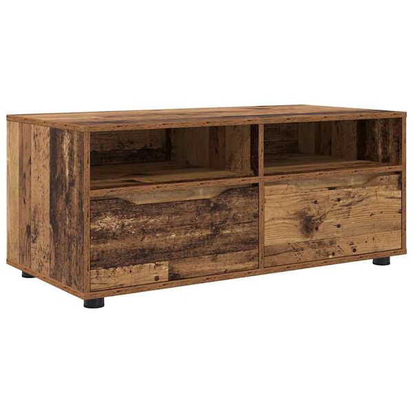 vidaXL TV-Schr&auml;nk Altholz 100 x 48 x 43 cm Holzwerkstoff