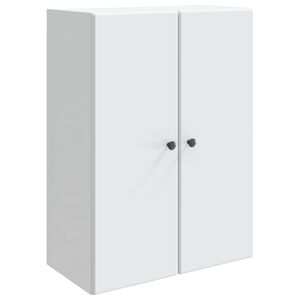 vidaXL Wandschrank Wei&szlig; 66 x 34,5 x 90 cm Holzwerkstoff