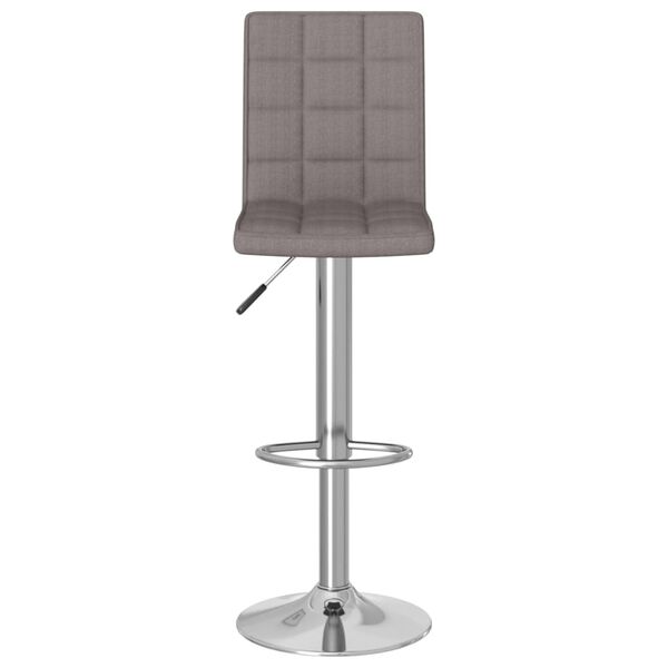 vidaXL Barhocker Taupe Stoff