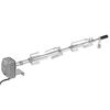 vidaXL Grillspie&szlig; mit Motor Stahl 1000 mm
