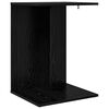 vidaXL Beistelltisch Schwarz Eichen-Optik 45 x 40 x 62,5 cm
