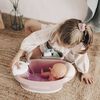 Smoby 2-in-1 Puppen-Badewanne mit Zubeh&ouml;r Baby Nurse Balneo