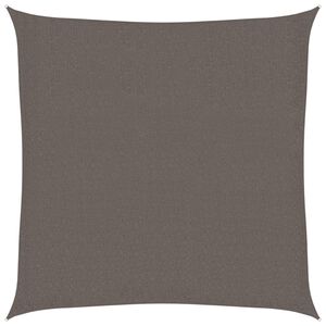 vidaXL Sonnensegel 160 g/m&sup2; Anthrazit 2,5x2,5 m HDPE