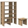 vidaXL Schuhschrank 2 Stk. 62 x 35 x 100 cm Holzwerkstoff