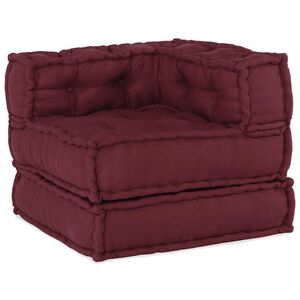 vidaXL Modulares Sofaelement Kastanienbraun 70x70x54 cm Stoff