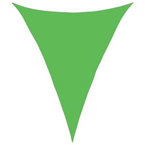 vidaXL Sonnensegel 160 g/m&sup2; Hellgr&uuml;n 5x7x7 m HDPE