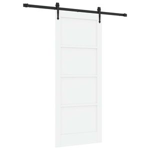 vidaXL Schiebet&uuml;r ORKDAL 83 x 202 cm Massives Kiefernholz