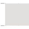 vidaXL Senkrechtmarkise Wei&szlig; 60x1200 cm Oxford-Gewebe