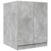 vidaXL Waschmaschinenschrank Betongrau 71x71,5x91,5 cm