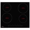 vidaXL Glaskeramik-Kochfeld mit 4 Platten Touch Control 6000 W