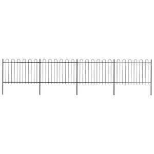 vidaXL Gartenzaun | Stahl | Robust | Modern
