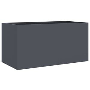 vidaXL Pflanzk&uuml;bel Anthrazit 62x30x29 cm Stahl
