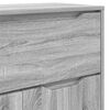 vidaXL Badezimmerschrank mit Regal Graues Sonoma 72,5 x 36,5 x 100 cm