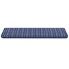 vidaXL Selbstklebende Treppenschoner 15 pcs Blau 65 x 21 x 4 cm