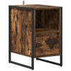 vidaXL Nachttisch Raucharbe 39,5 x 30 x 50 cm Holzwerkstoff