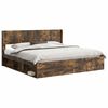 vidaXL Bettgestell mit Stauraum und Kopfteil 3 pcs Holzwerkstoff