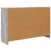vidaXL Sideboard Graues Sonoma 100 x 30 x 65,6 Holzwerkstoff