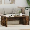 vidaXL Couchtisch Ger&auml;ucherte Eiche 95 x 50 x 34 cm Holzwerkstoff