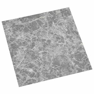 vidaXL Selbstklebende Bodenplanken Grau und Wei&szlig; 30,5 x 30,5 cm