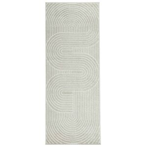 vidaXL Innen- und Au&szlig;enteppich PALMERAS Gr&uuml;n 80 x 150 cm Polyester