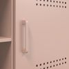 vidaXL TV-Schrank Rosa 100,5x39x50,5 cm Stahl