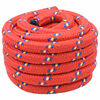 vidaXL Bootsseil 6 mm 5 m Rot