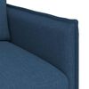 vidaXL Sofa 2 pcs Blau Gesamtabmessungen: 136 x 82 x 85 cm (B x T x H)