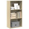 vidaXL B&uuml;cherregal Sonoma-Eiche 60x30x114 cm Holzwerkstoff