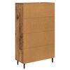 vidaXL Highboard Altholz 69,5 x 31 x 115 cm Holzwerkstoff