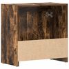 vidaXL Badschrank R&auml;uchereiche 60x33x61 cm Holzwerkstoff