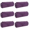 vidaXL Wohndecken 6 pcs Lila 270 x 240 cm Fleece
