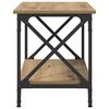 vidaXL Beistelltisch Artisan-Eiche 55 x 38 x 45 cm Holzwerkstoff