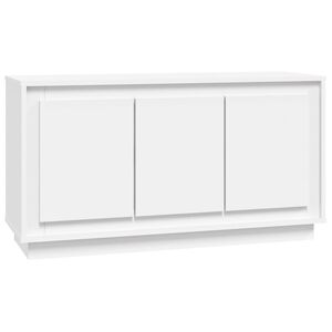 vidaXL Sideboard Wei&szlig; 102x35x55 cm Holzwerkstoff