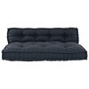 vidaXL Pallet Sofa Kissen 2 pcs Anthrazit 120 x 80 x 38 cm Stoff