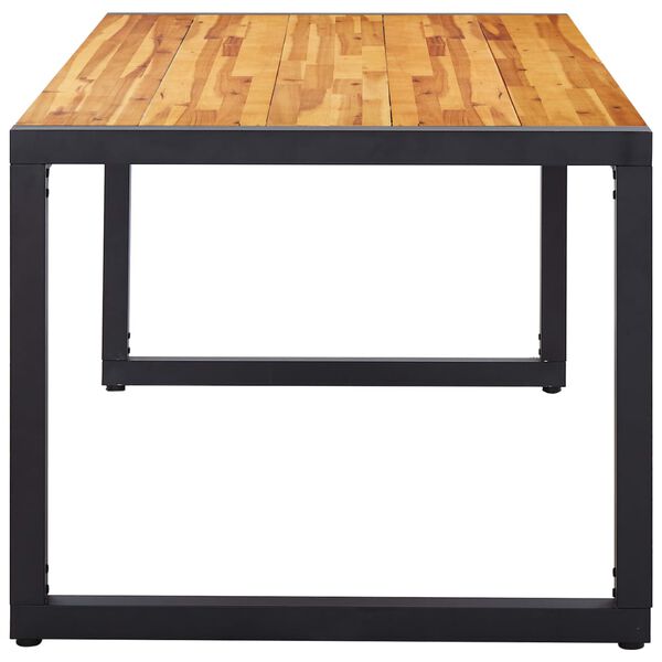 vidaXL 7-tlg. Garten-Essgruppe Beige