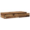 vidaXL Bettschubladen Altholz 80 x 36,5 x 16,5 cm Holzwerkstoff